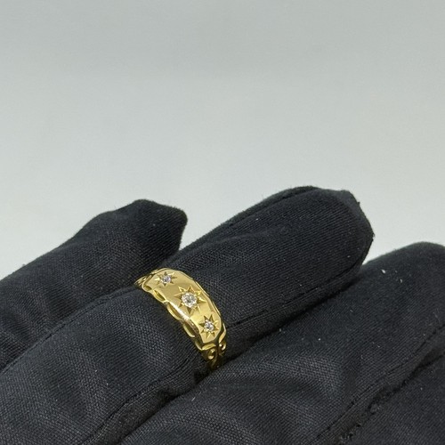 18ct half eternity diamond - eternity,