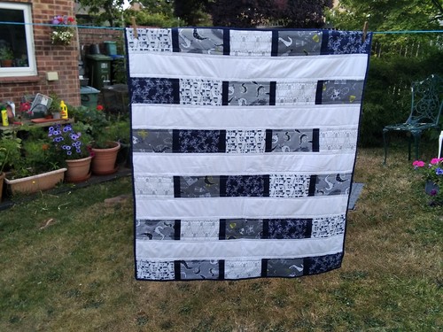 Small patchwork quilt