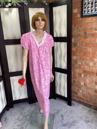 Vintage cotton nightgown - vintage,