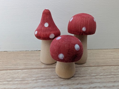 Mini miniature mushroom - miniature,