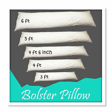 Bolster Pillow Duck Feather &Down FULL Body Support Extra Filled Bolster Cushion