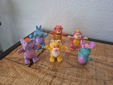 Vintage 1985 Disney Wuzzles Figure Lot: 6 by: Hasbro  Collector