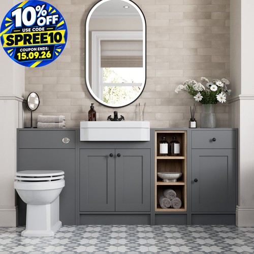 1820mm vanity unit back - vanity, to