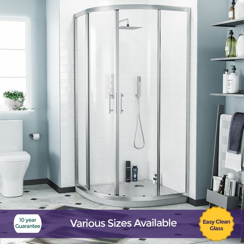 Quadrant shower curved corner - shower,