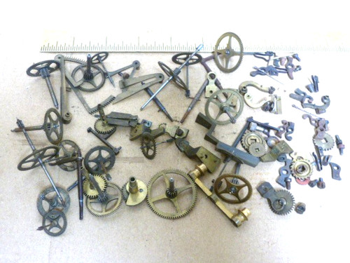 Good lot antique french clock - good,