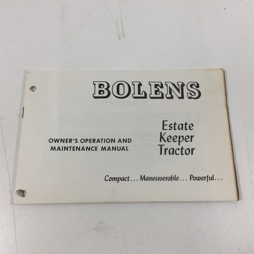 Genuine bolens estate - genuine, keeper