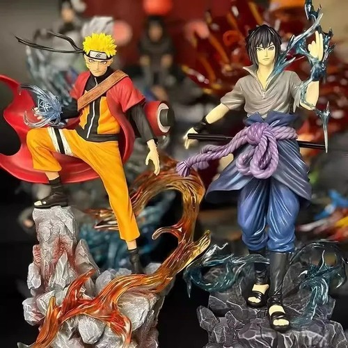 23cm naruto sasuke pvc - sasuke,