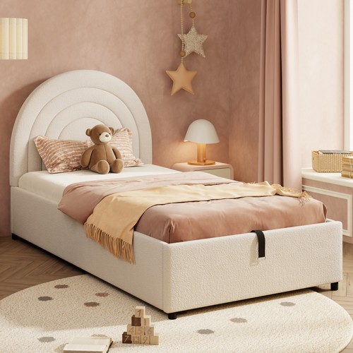 Ottoman storage bed 3ft - storage, single