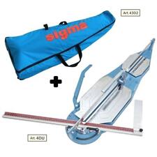 Tile cutter SIGMA 4du cm 103 tensile engraving+canvas suitcase with wheels 43d2