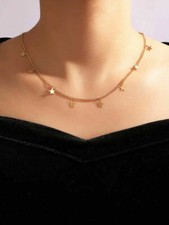 Lucky Star Choker 18K Gold