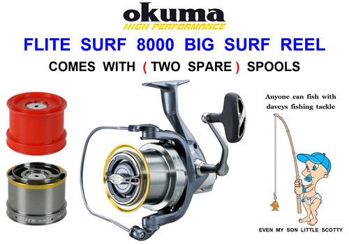 Okuma flite surf 8000 - surf,
