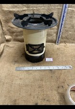 VINTAGE ORIGINAL RIPPINGILLES CAMPING STOVE CHIMNEY & TRIVET