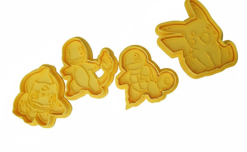 Pokemon cookie cutter set - pokemon,