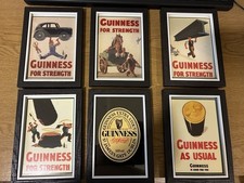 Vintage Guinness Pub Signs Set