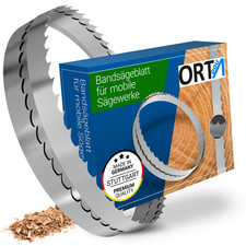 Wood Band Saw Blade for Mobile Sawmills Lengths from 3280-4800 mm e.g. Woodmizer