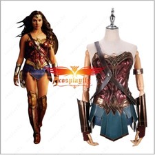 Wonder Woman Xmas Diana Prince Female Adult Dress Cosplay Halloween Costume