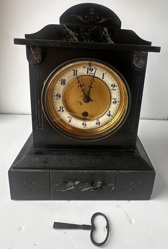 Antique victorian black marble - antique,