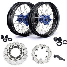 17" Supermoto Wheels Disks Bracket Kit For KTM 125-530 EXC-F SX-F SXS XC-F XC-W
