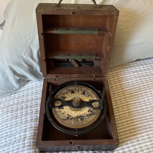 Vintage brass marine pelorus - vintage,