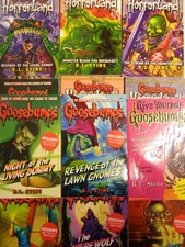 R L Stine Goosebumps Books -