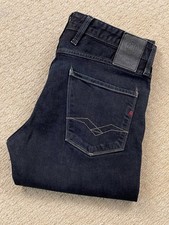 Replay  ANBASS M914  Slim Fit  Stretch Denim Jeans Men's W33  L32 (R4539)