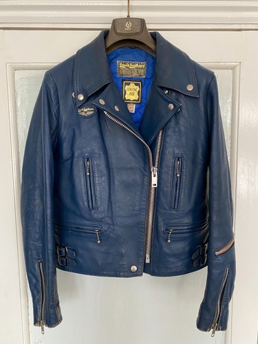Vintage lewis leathers biker - lewis,
