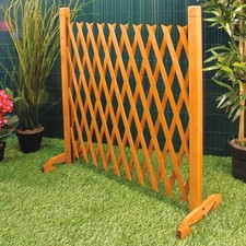 Expanding Wooden Fence Trellis