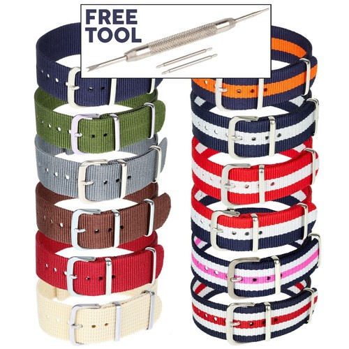 Military canvas watch - canvas,