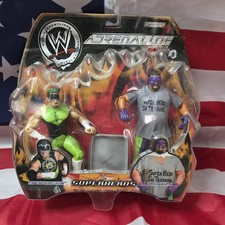 WWE Superheros Jakks Pacific Adrenaline Series 6 The Hurricane Rosey Figures