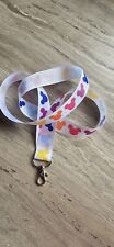 Disney Mickey Mouse Lanyard Pastel Colours Rainbow Colour Mouse Heads ID holder