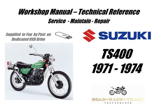 Suzuki ts400 400 - suzuki, service
