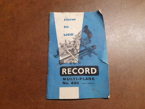 Vintage record 405 - record, plane