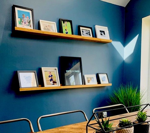 Picture shelf floating - shelf,, rustic