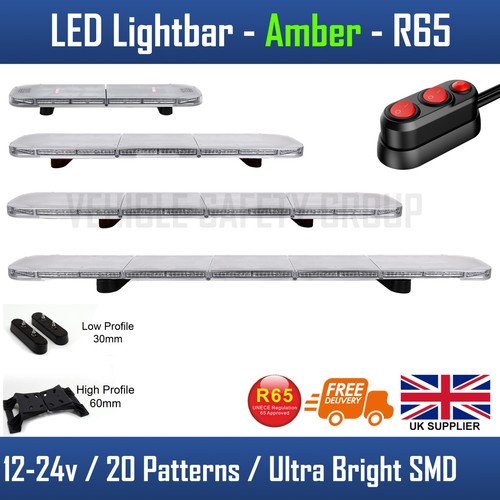 Amber flashing beacon bar led - flashing,