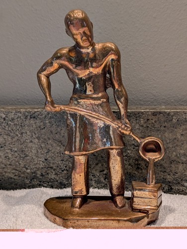 Cast metal factory worker - metal,
