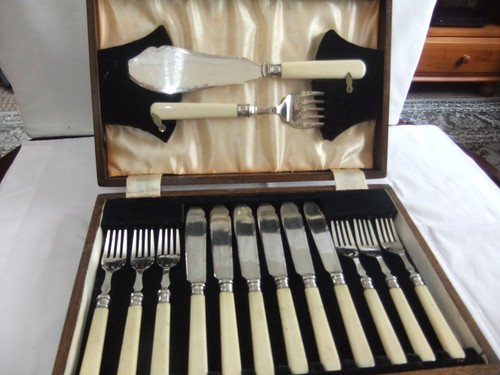 Vintage silver plated fish - plated,
