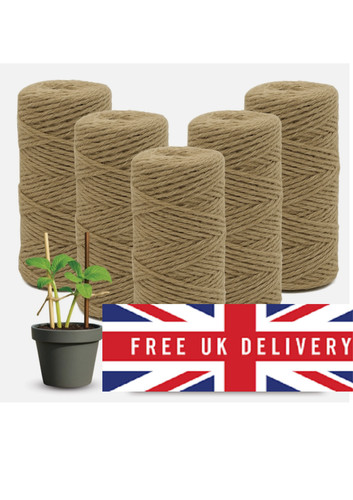 200m jute twine - jute, 2mm