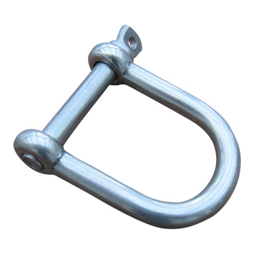 Wide shackle 316 - d-shackle,