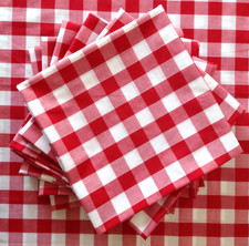 Gingham Tablecloth PolyCotton