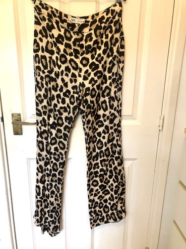 Zara satin leopard print - zara,