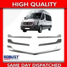 5PCS CHROME FRONT GRILL