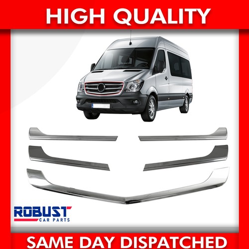 5pcs chrome front grill - 5pcs,