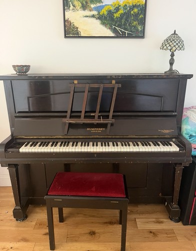 Vintage pianoforte upright - vintage,