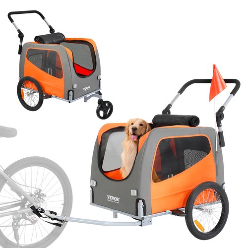 Vevor pet bicycle trailer - vevor, &