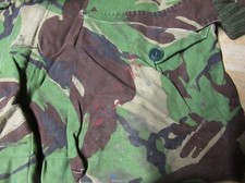Vintage British army 84 pattern camo jacket combat smock DPM camouflage bell p