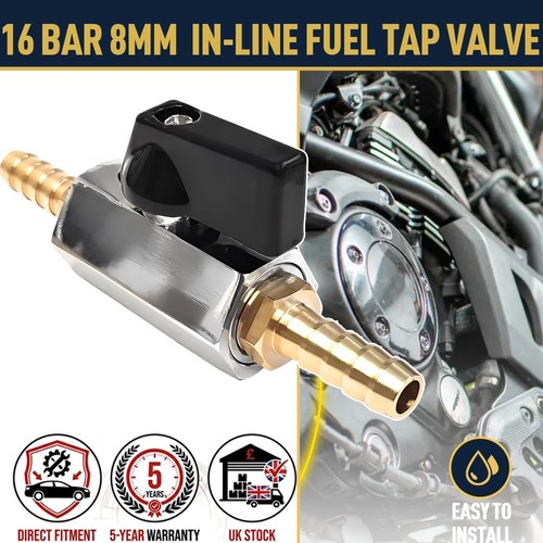 Brass 8mm line fuel petrol - 8mm,
