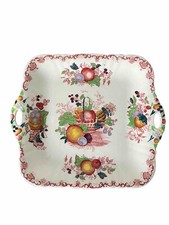 MASON'S IRONSTONE FRUIT BASKET