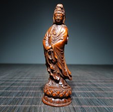 Chines Buddhism Boxwood Wood