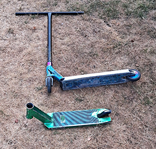 Custom stunt scooter - custom,