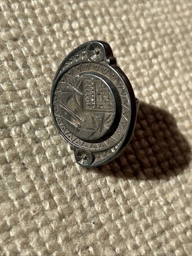 Pewter scarf ring - pewter,